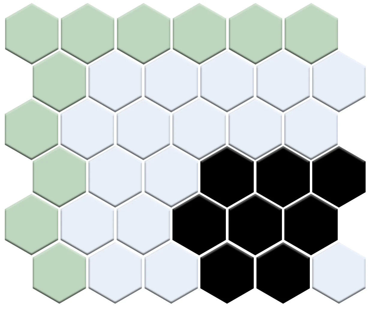 Akala Border | Pinnacle Hexagon Border - Image 8