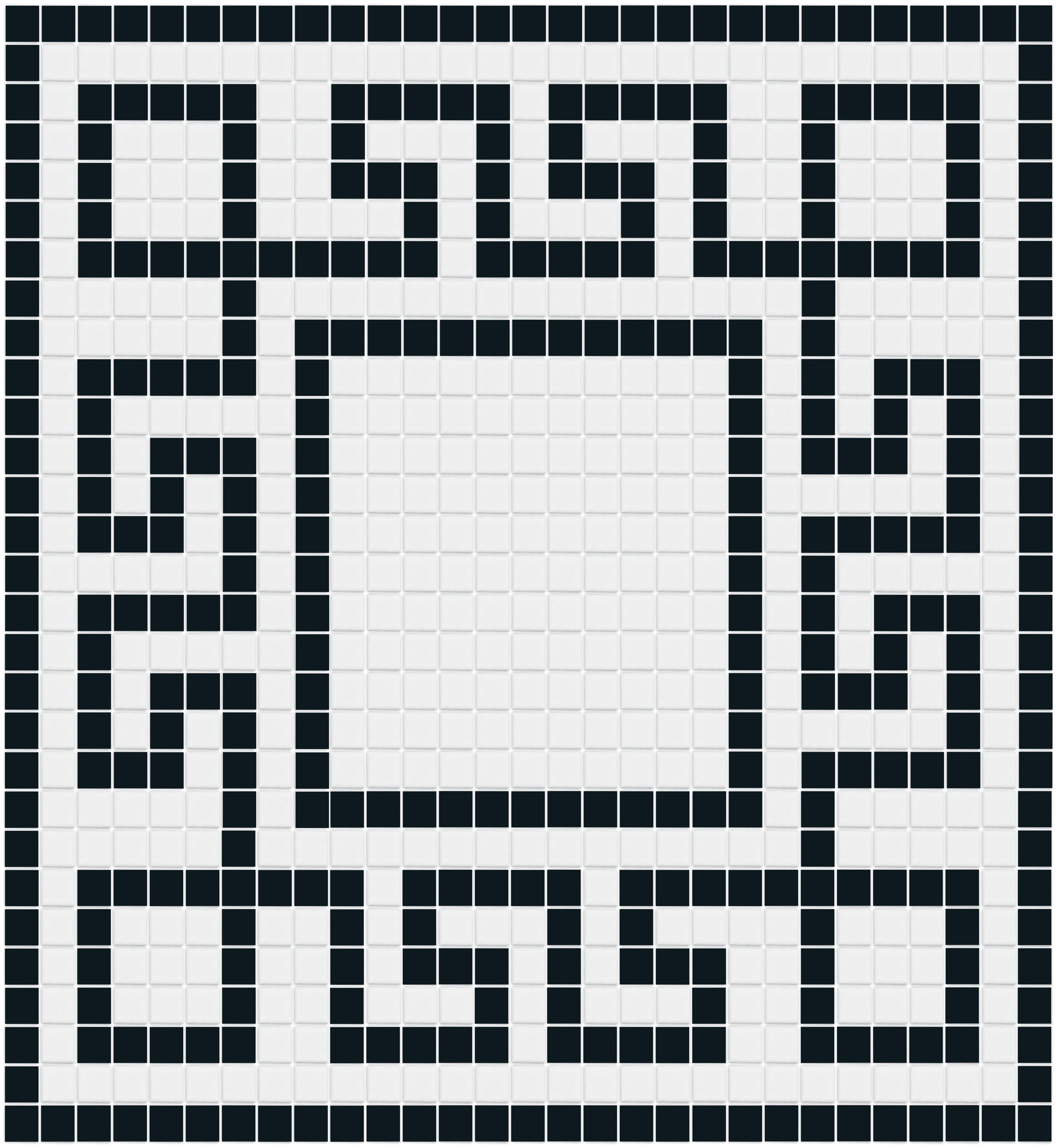 Greek Key Border | Craftsman Squares | Porcelain