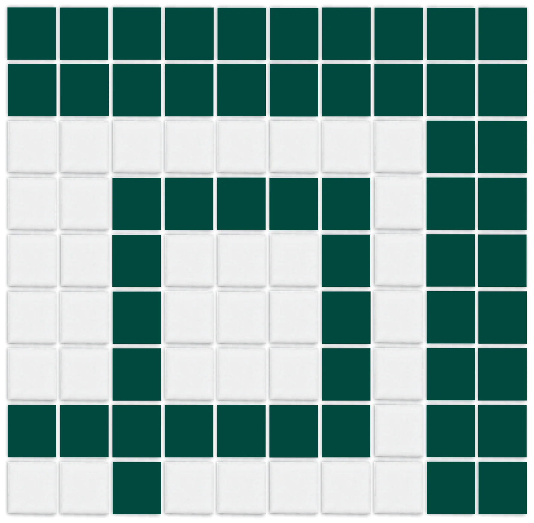 Greek Key Border | Retro Block | Porcelain - Image 23