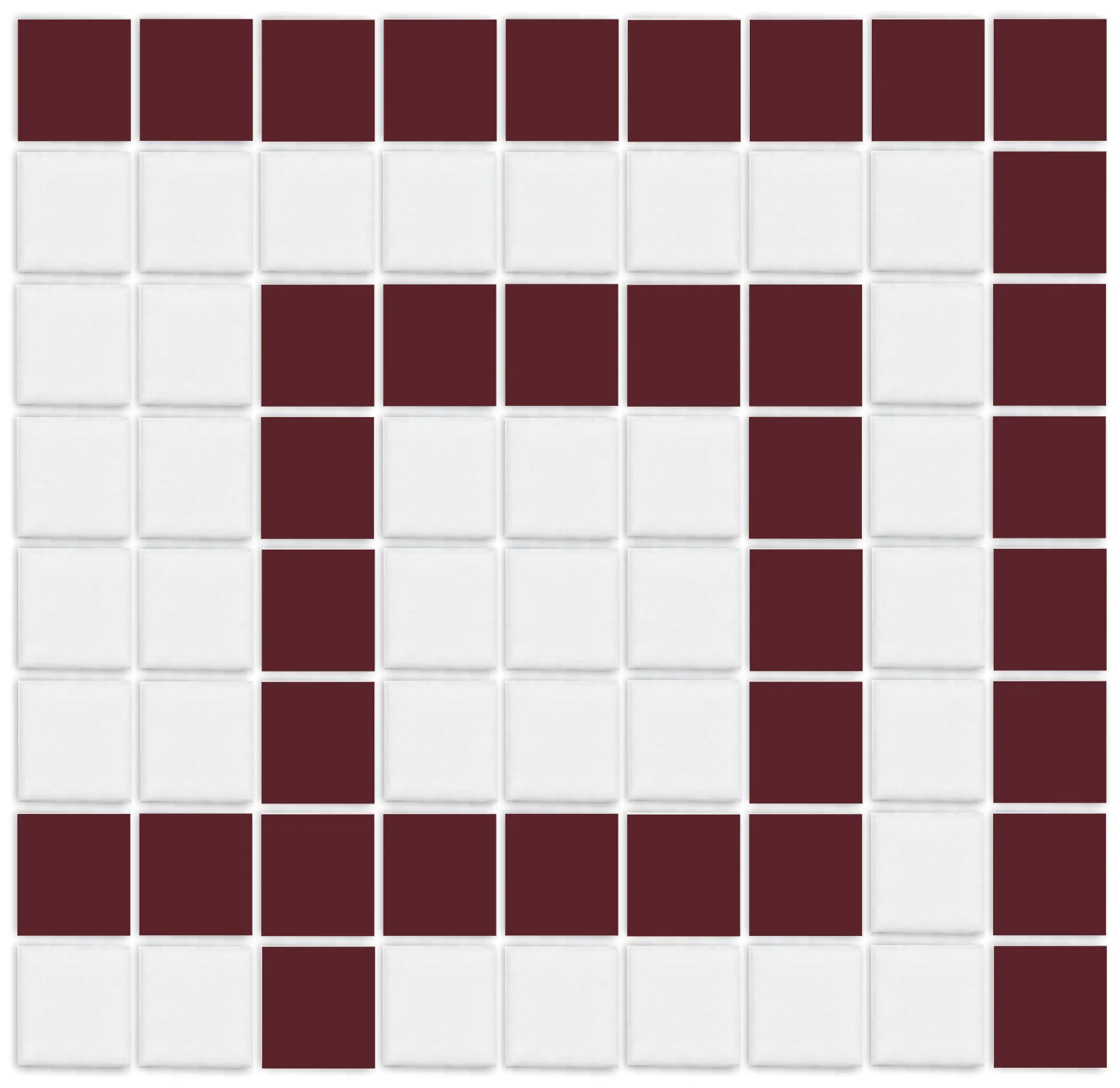 Greek Key Border | Retro Block | Porcelain - Image 3