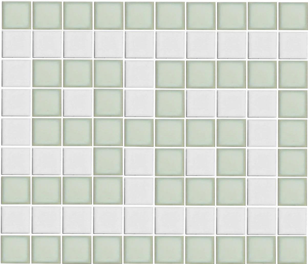 Greek Key Infinity Border | Square | Porcelain - Image 13
