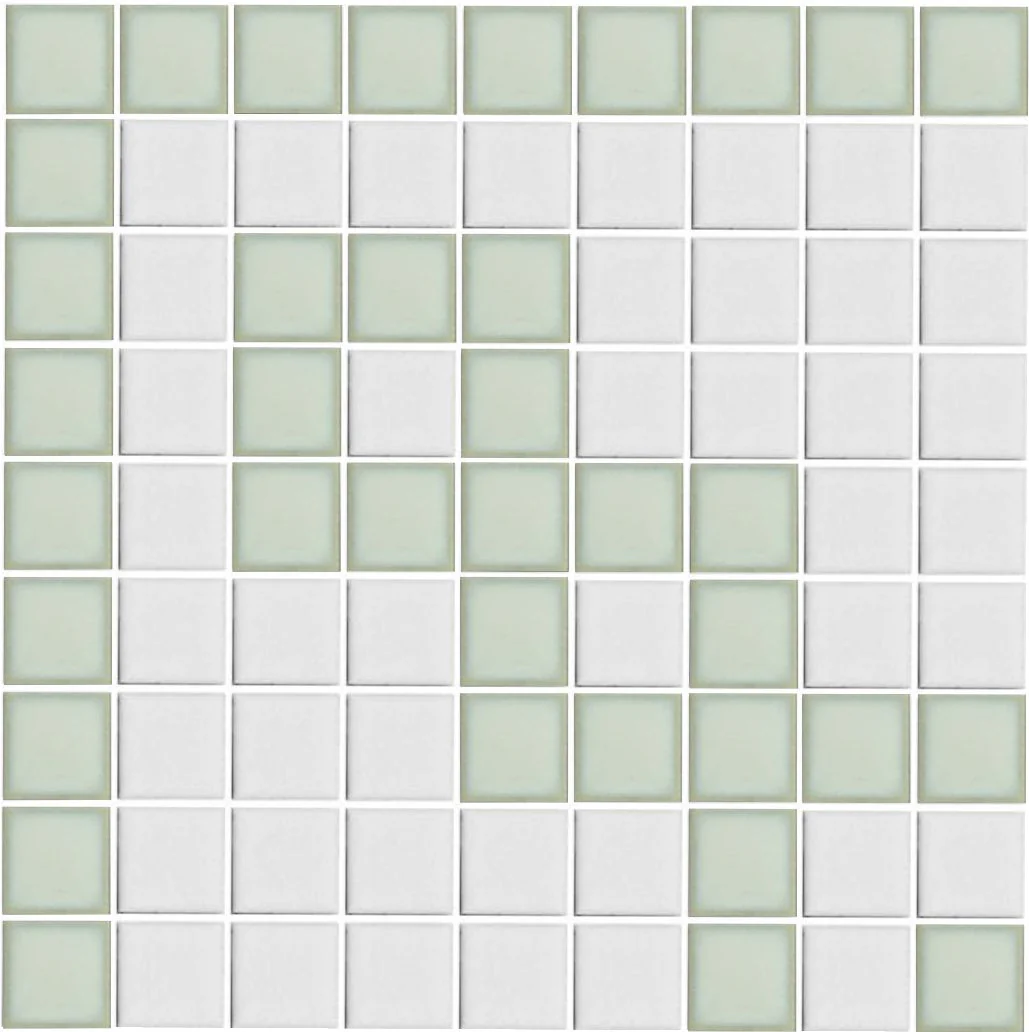 Greek Key Infinity Border | Square | Porcelain - Image 9