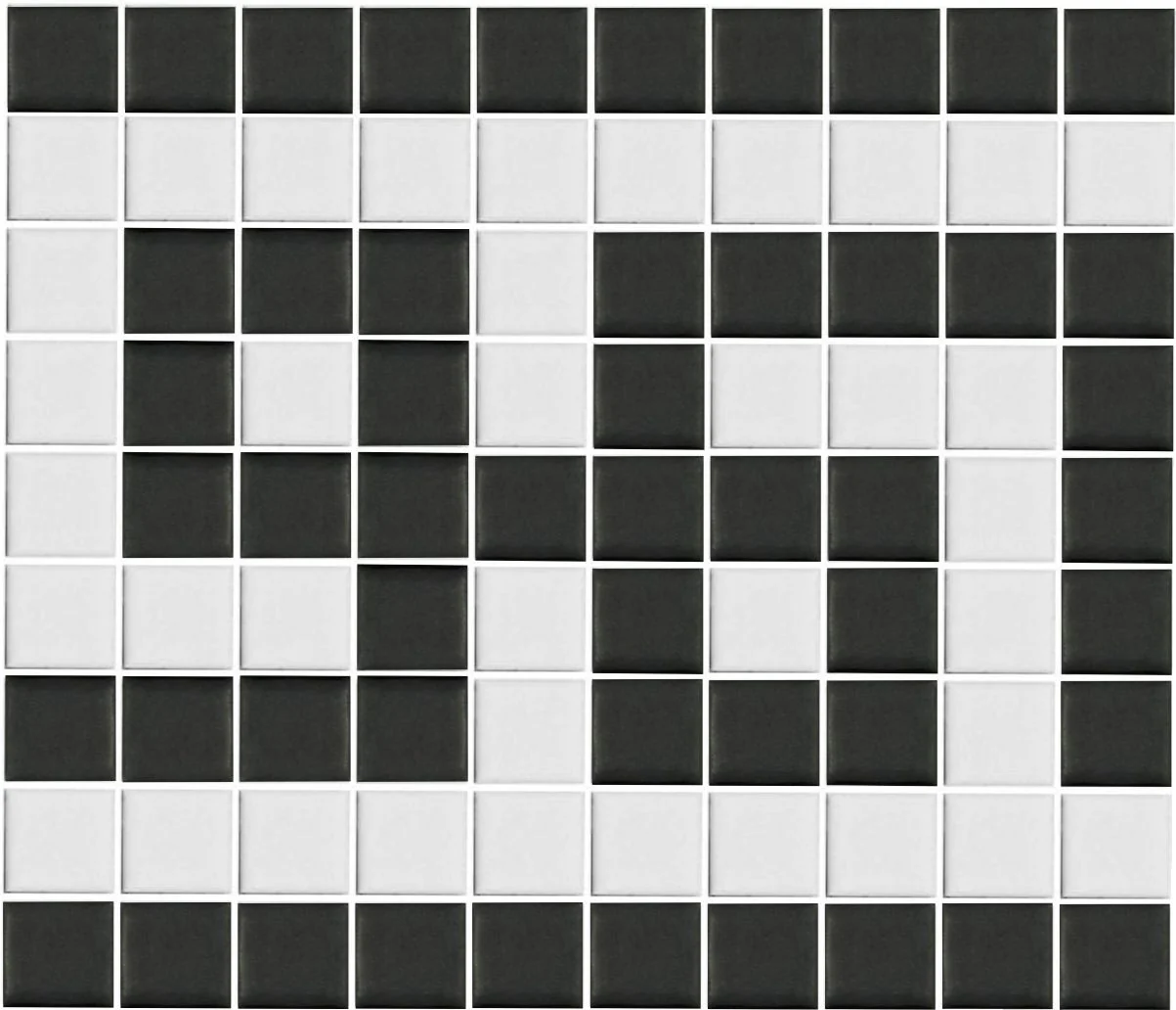Greek Key Infinity Border | Square | Porcelain - Image 7