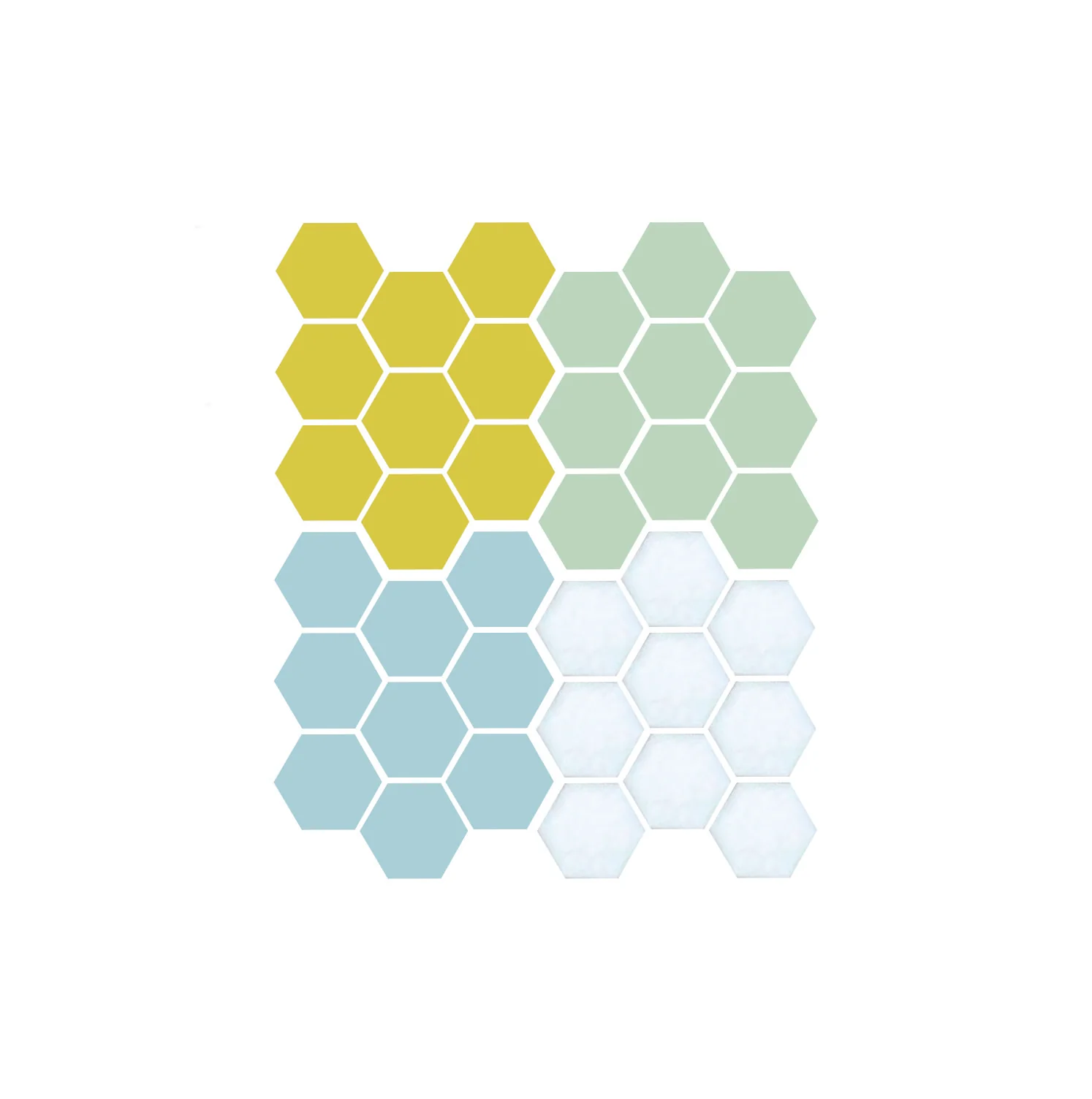 Satin Rosette and Quad | Pinnacle Hexagon Patterns - Image 44