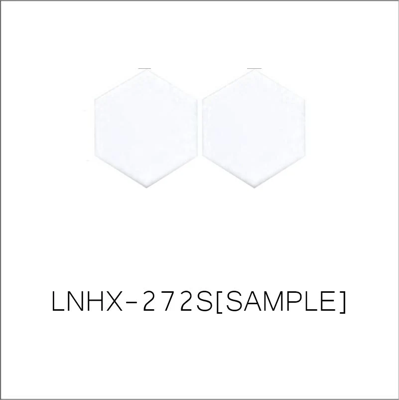 Lyric 2” Satin & Unglazed Hexagon | Mosaic Tiles - Image 8