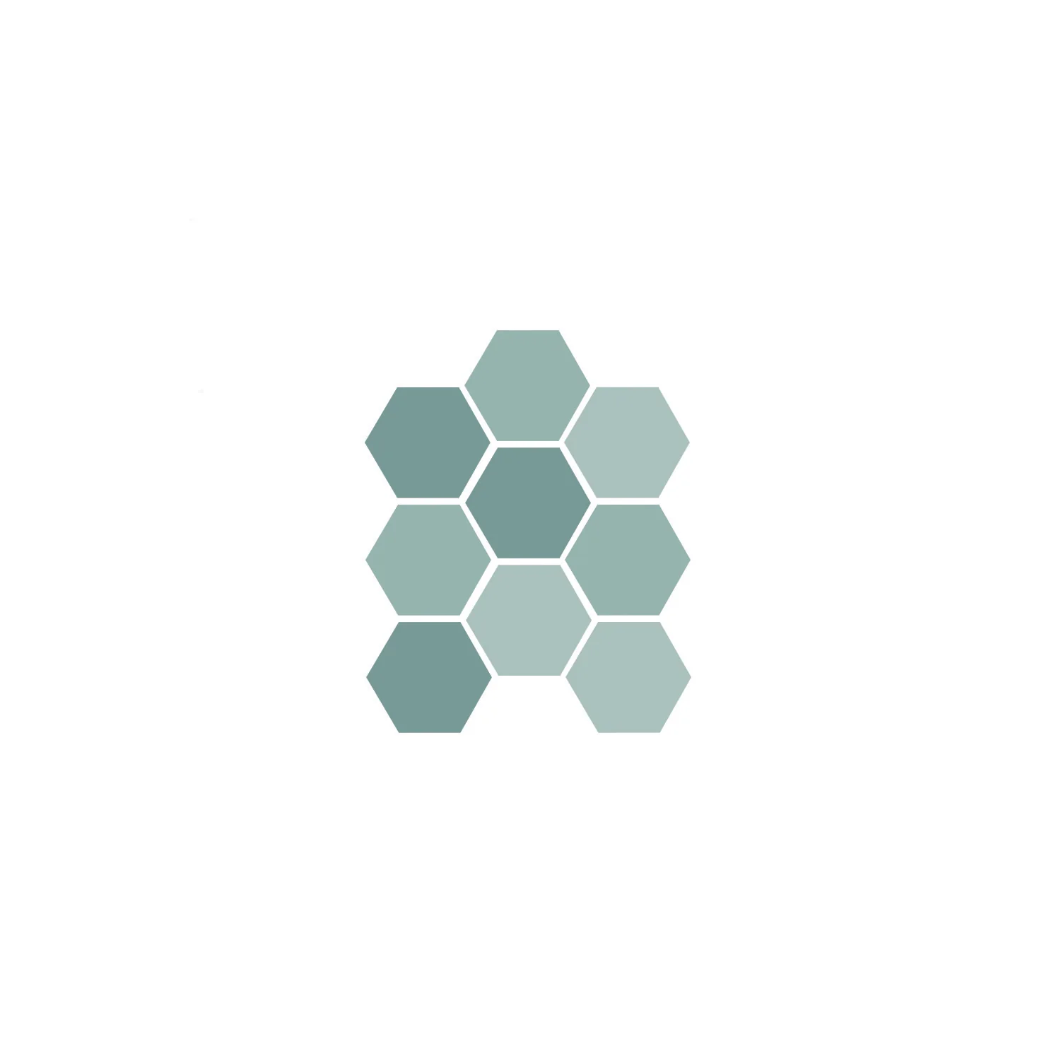 Lyric (Gloss & Matte) Glazed Hexagons - Image 29