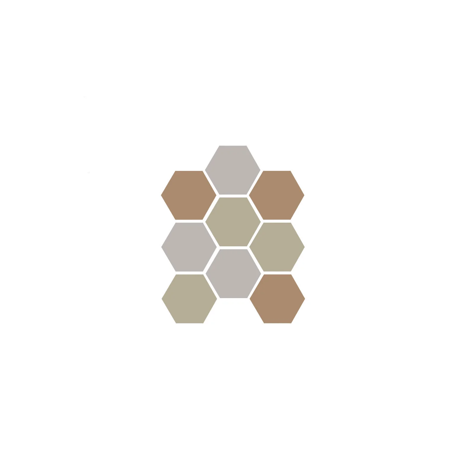Lyric (Gloss & Matte) Glazed Hexagons - Image 30