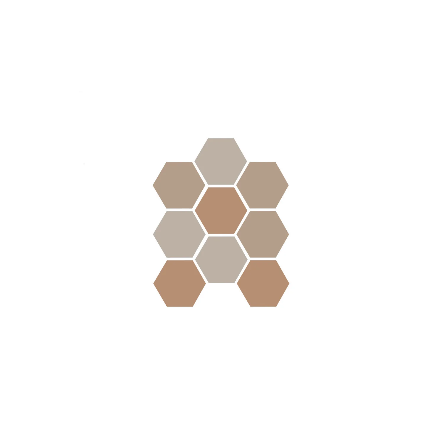 Lyric (Gloss & Matte) Glazed Hexagons - Image 31