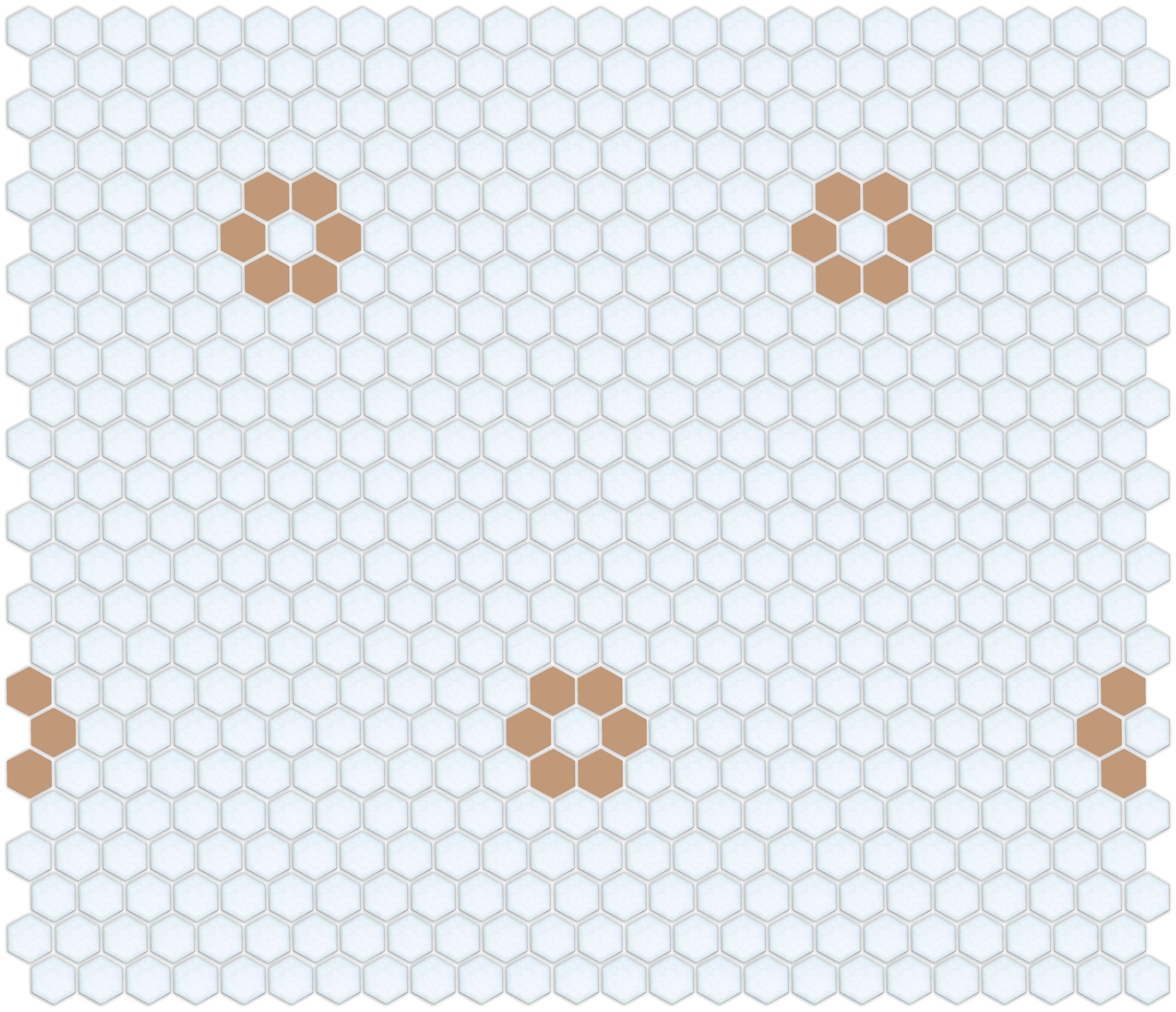 Retro Rosette | Pinnacle Hexagon Patterns