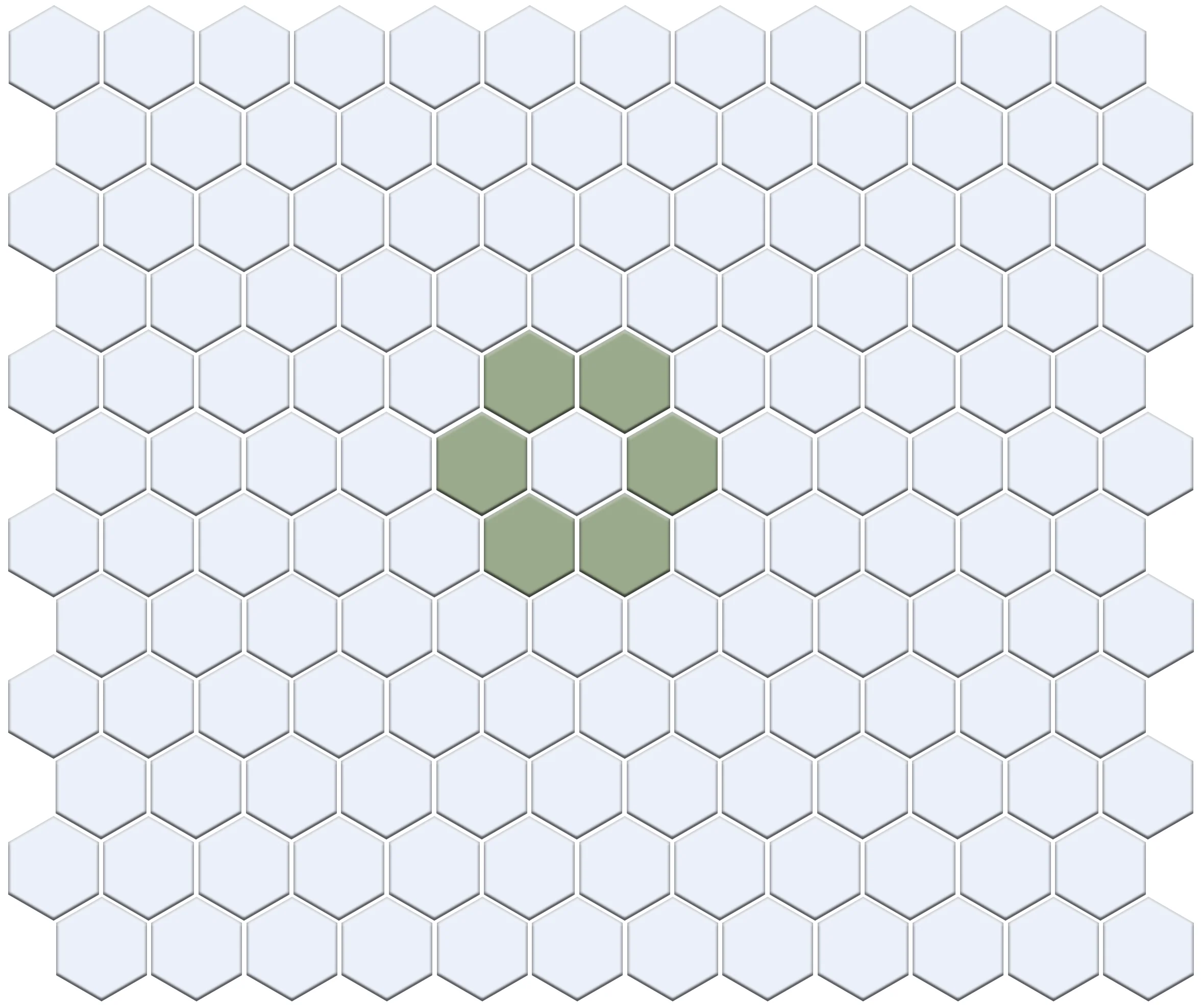 Retro Rosette | Pinnacle Hexagon Patterns - Image 62
