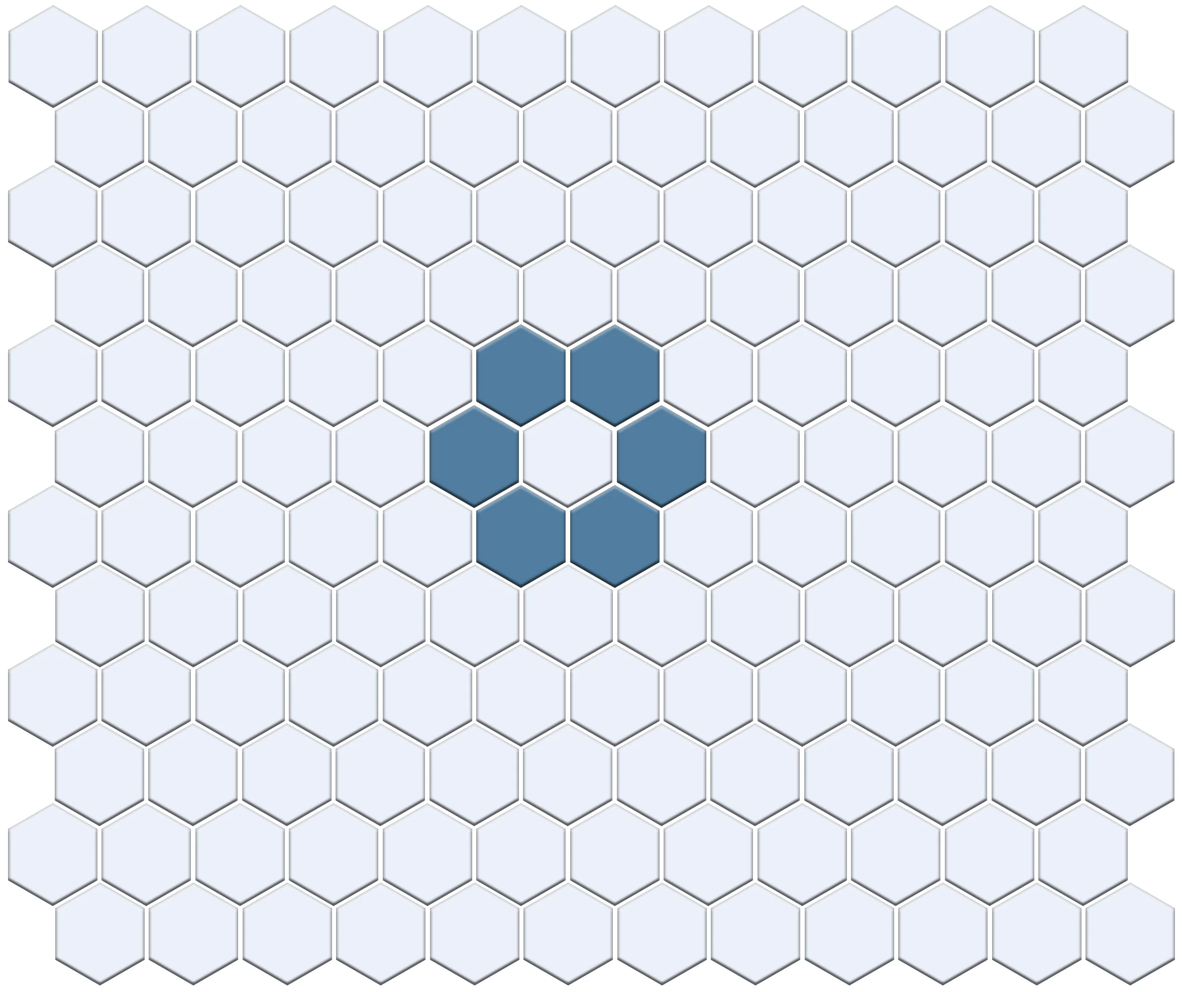 Retro Rosette | Pinnacle Hexagon Patterns - Image 66