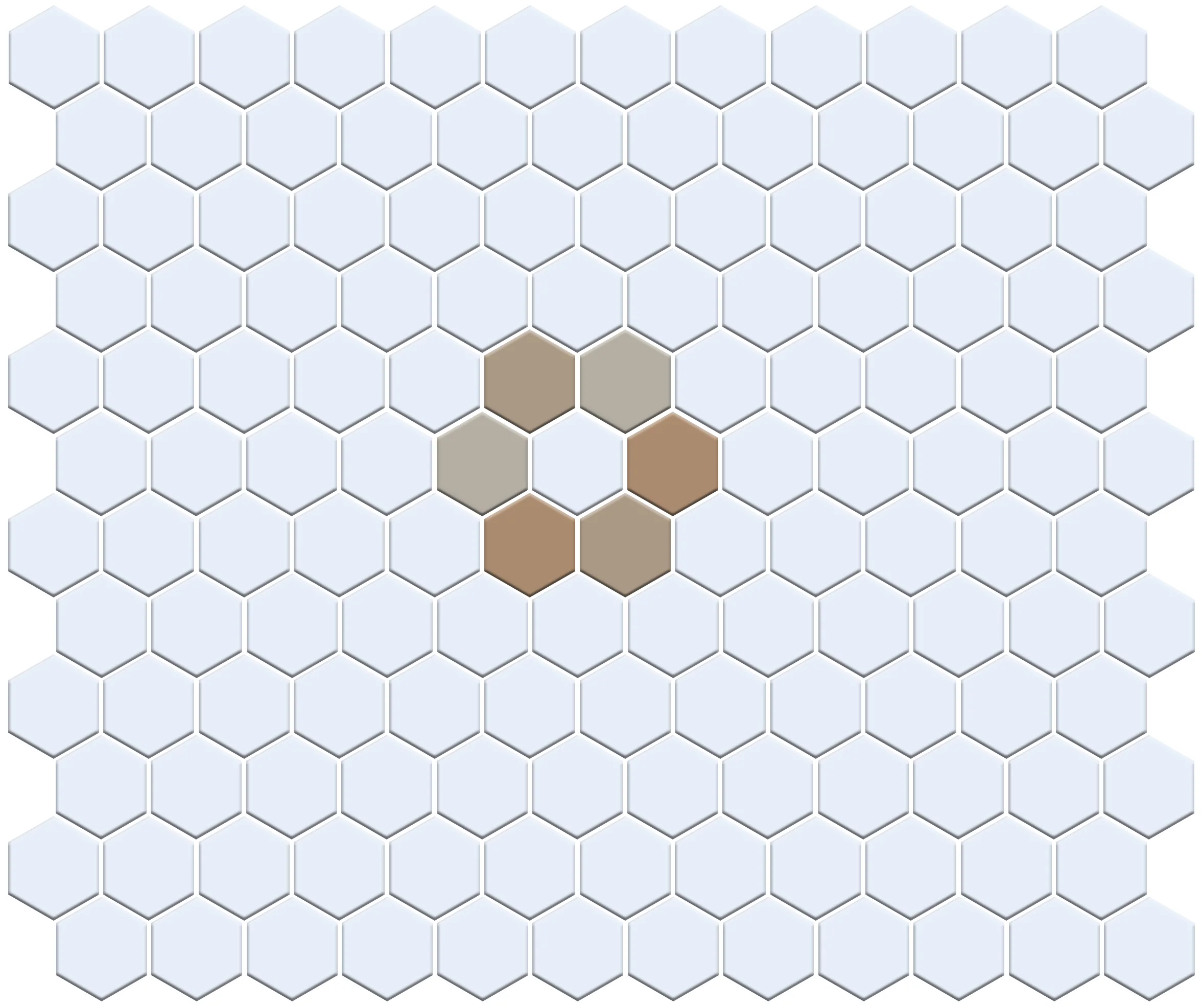 Retro Rosette | Pinnacle Hexagon Patterns - Image 74