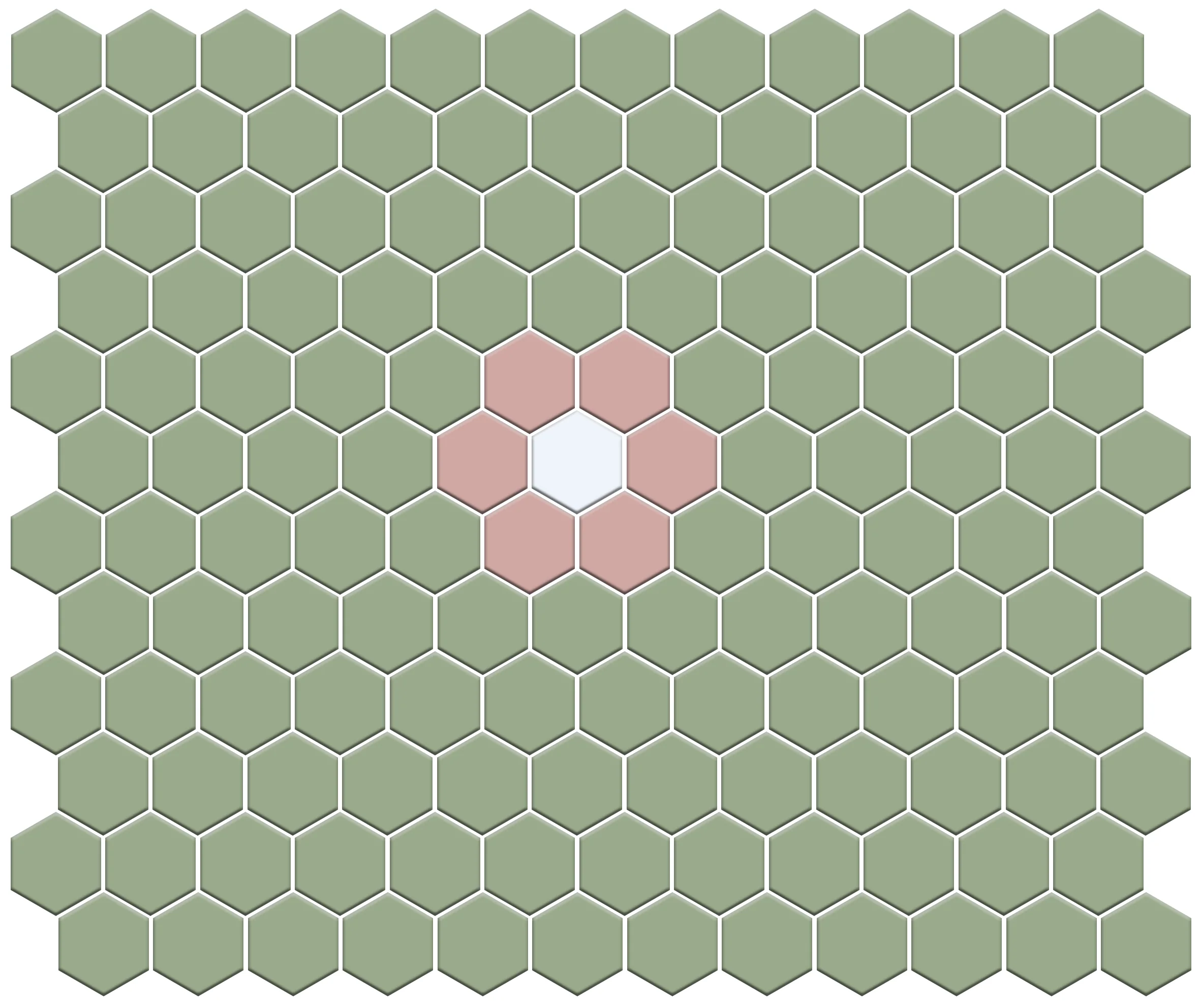 Retro Rosette | Pinnacle Hexagon Patterns - Image 76