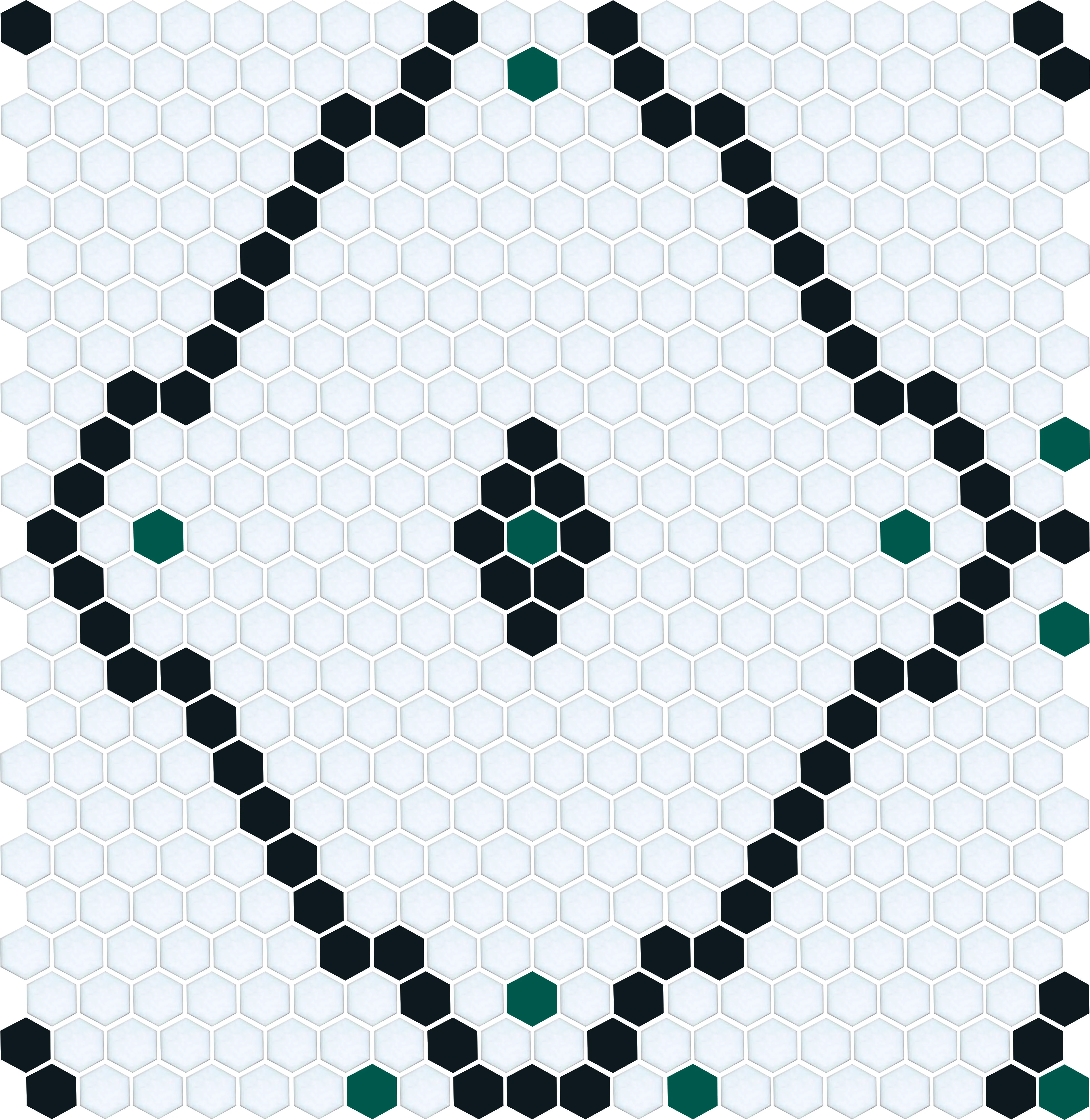 Satin Modage 4 pc. | Pinnacle Hexagon Patterns - Image 15
