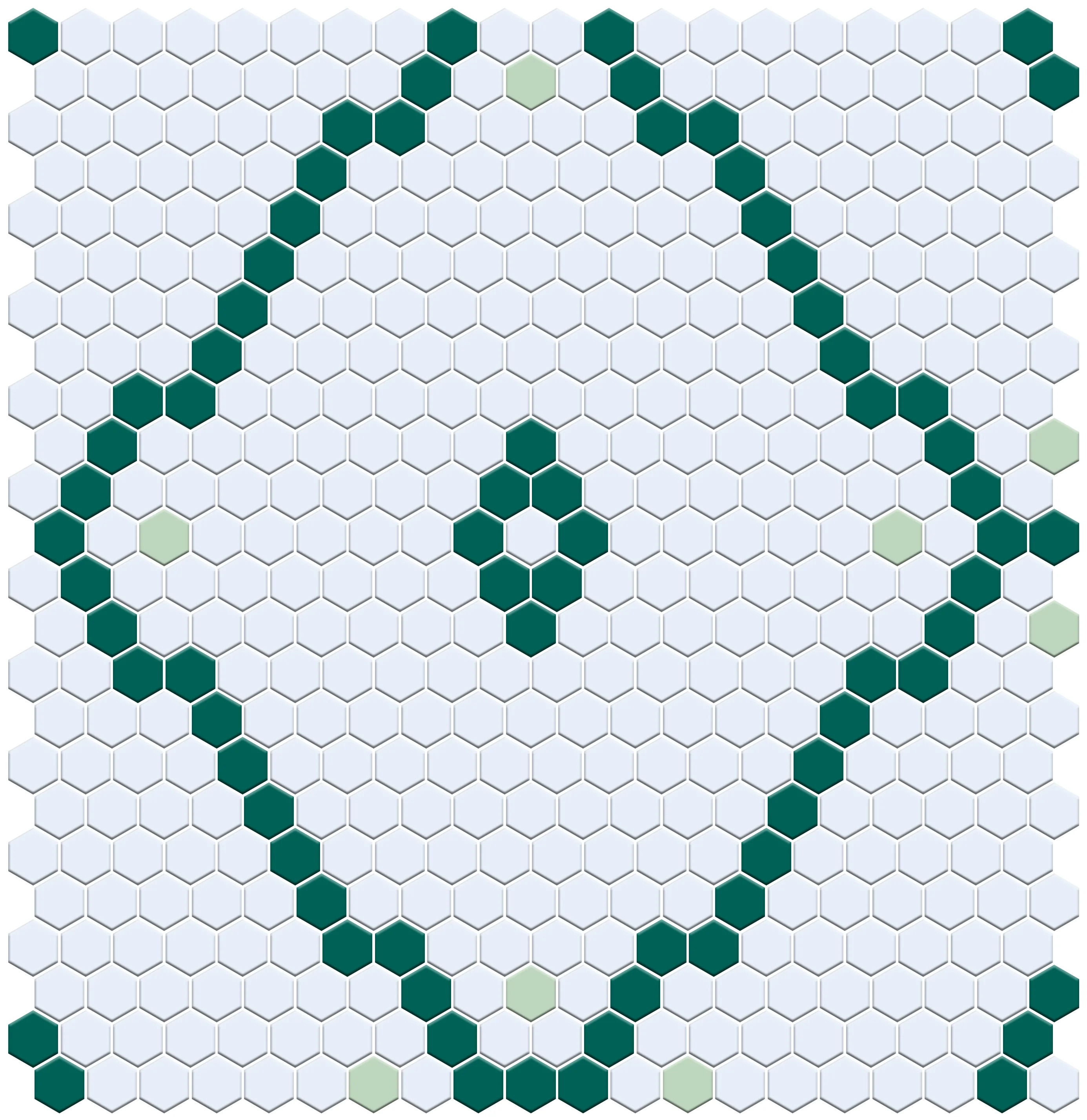 Satin Modage 4 pc. | Pinnacle Hexagon Patterns - Image 42