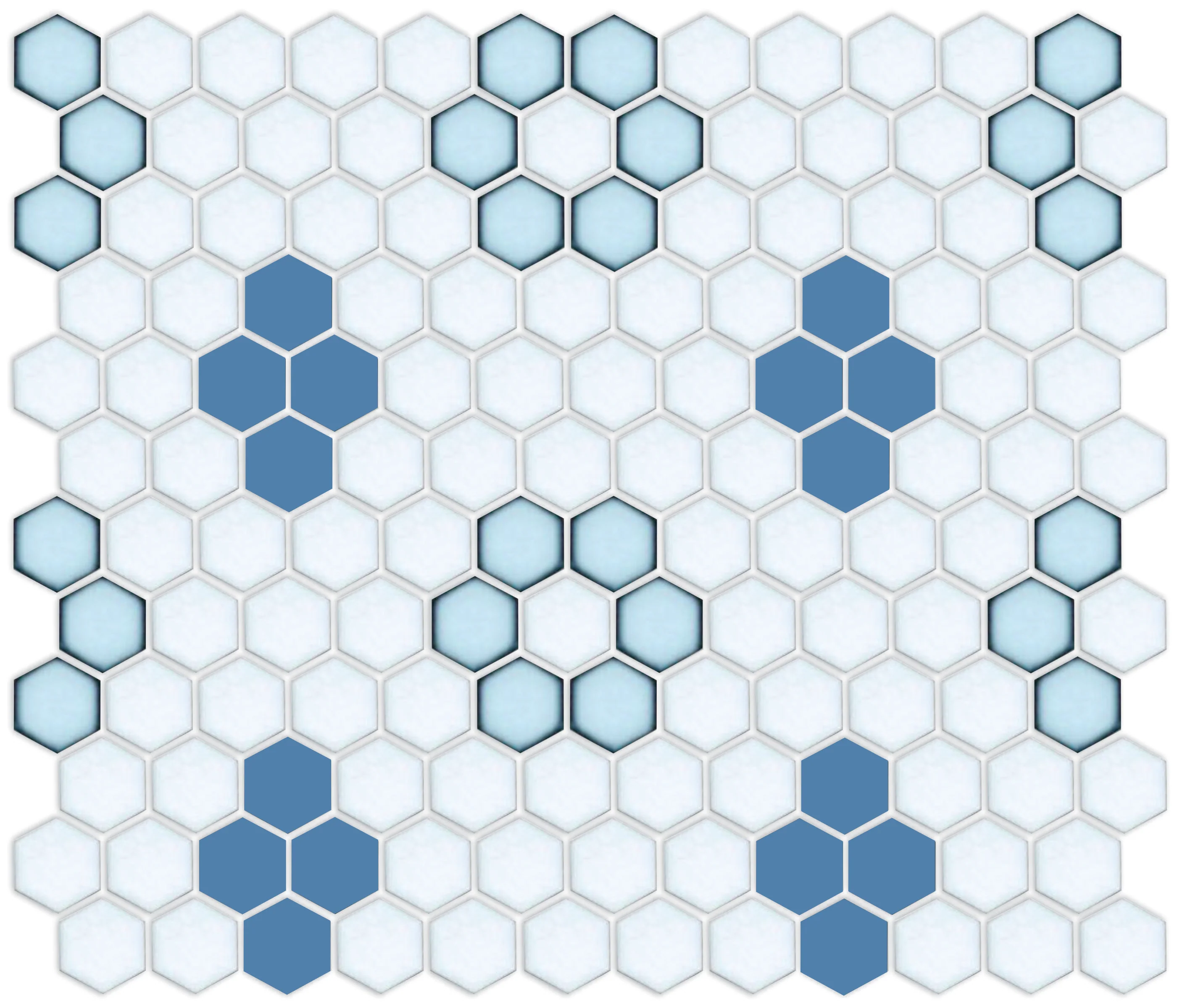 Satin Rosette and Quad | Pinnacle Hexagon Patterns - Image 12