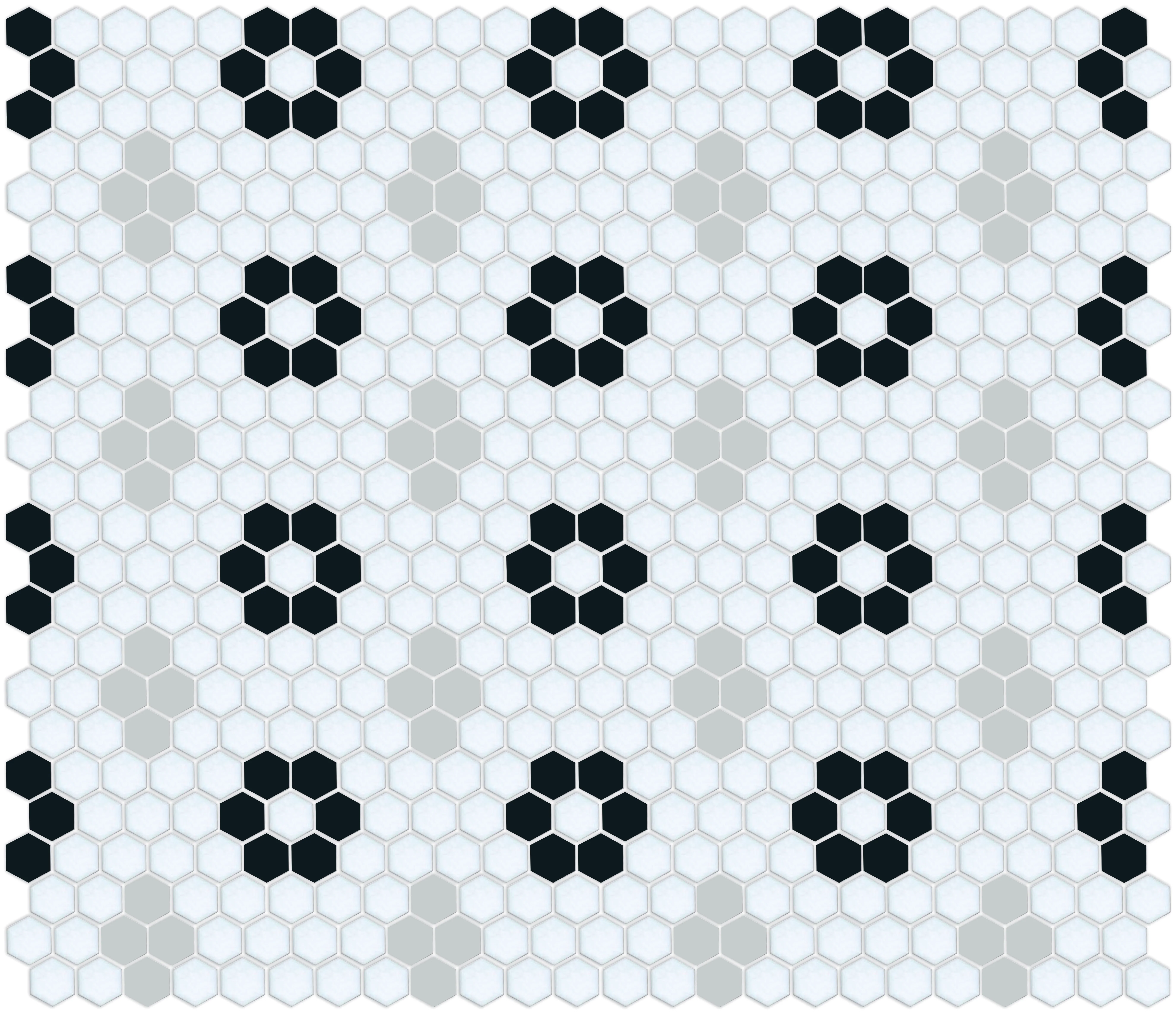 Satin Rosette and Quad | Pinnacle Hexagon Patterns - Image 3
