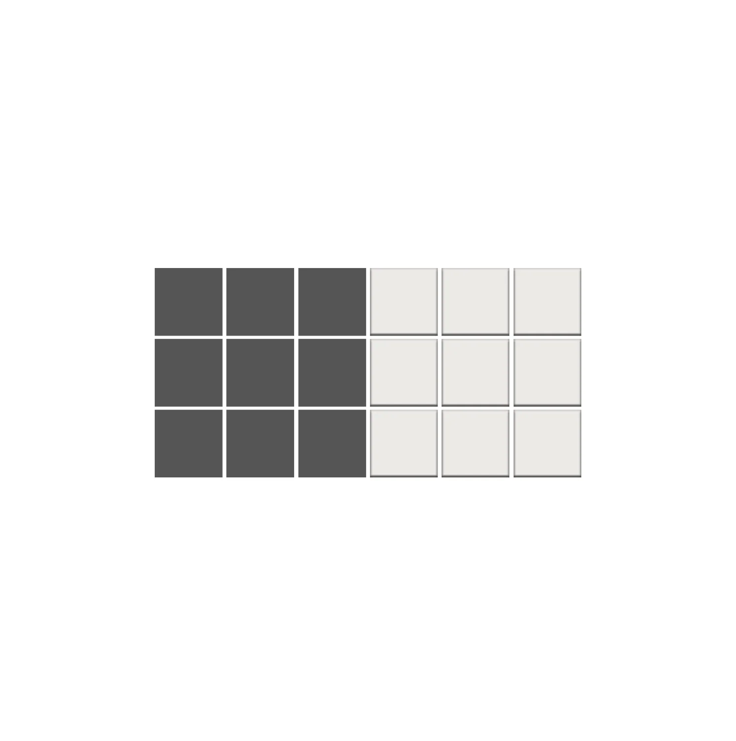 Strada Border | Lyric 1" Unglazed Porcelain | Pinnacle Square Border - Image 5