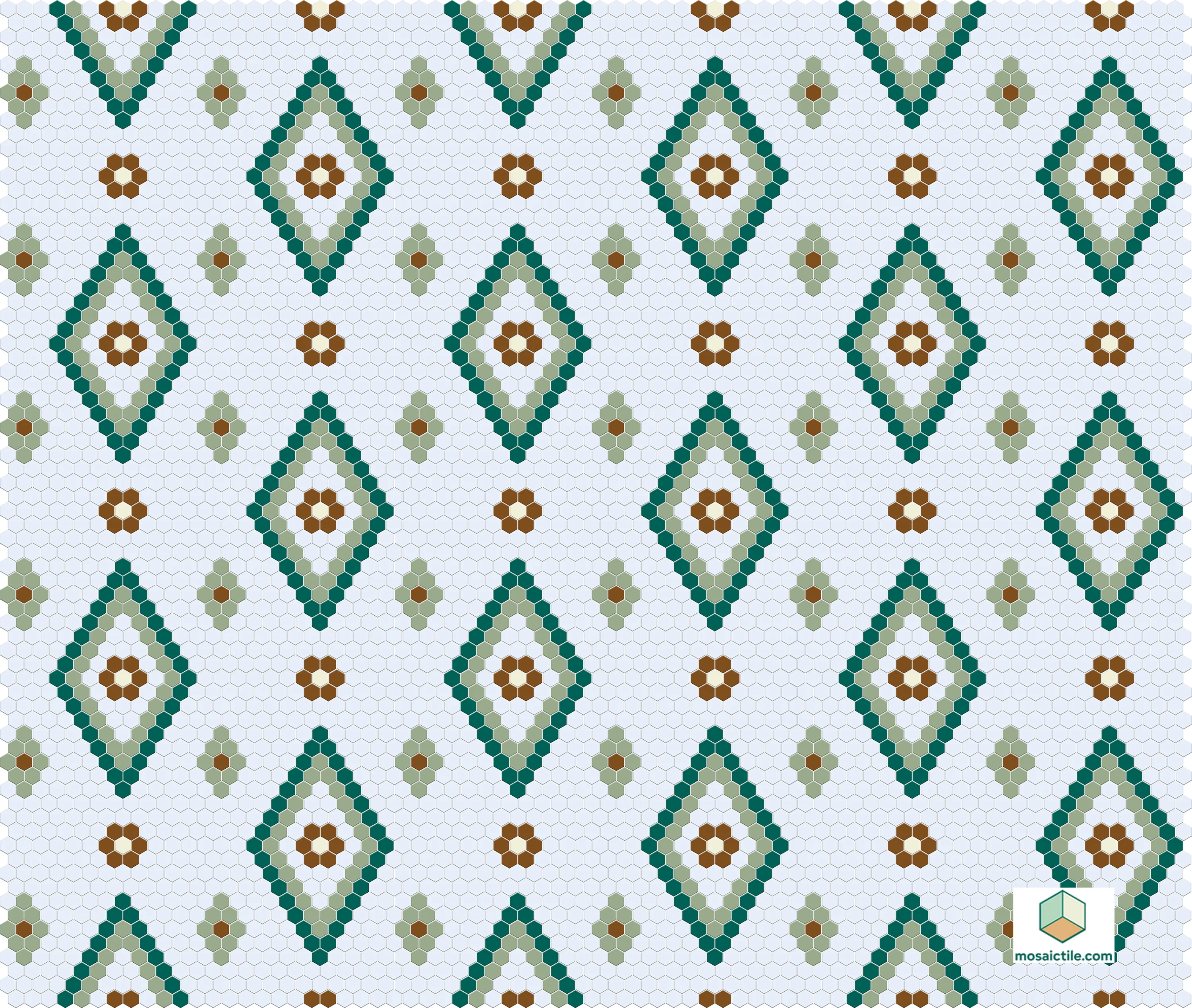 Victoria’s Veil 4 pc. | Pinnacle Hexagon Patterns