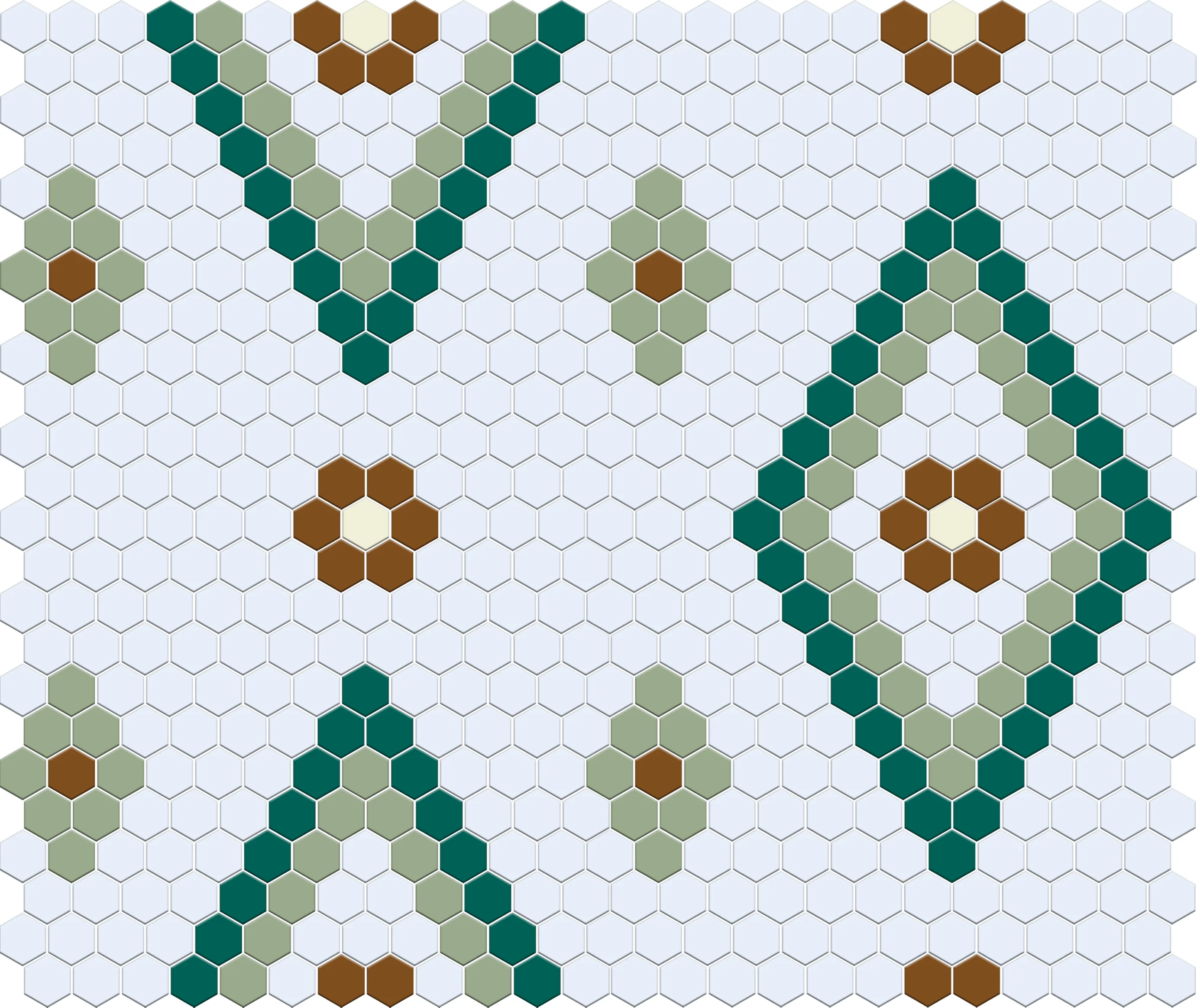 Victoria’s Veil 4 pc. | Pinnacle Hexagon Patterns - Image 2