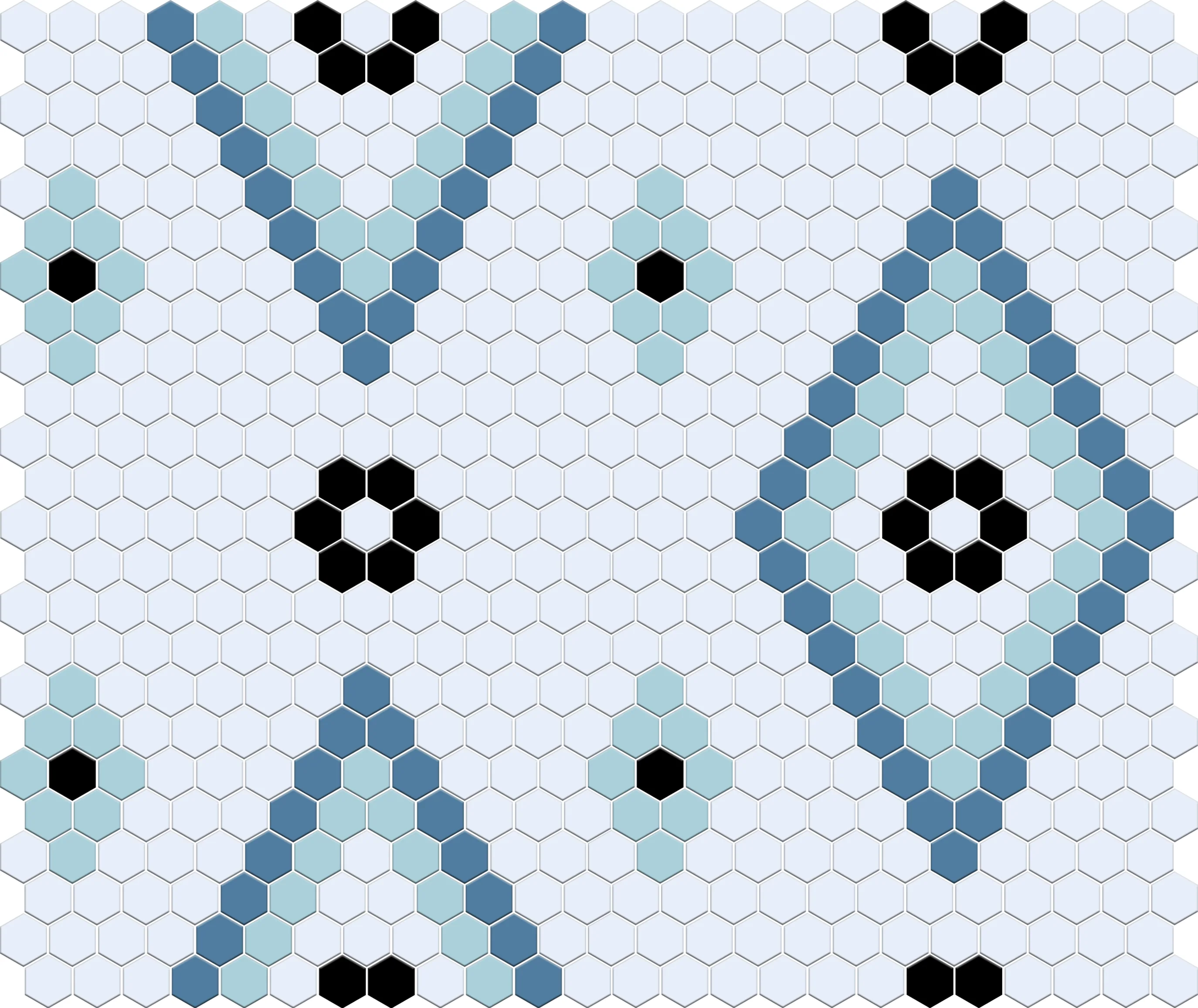 Victoria’s Veil 4 pc. | Pinnacle Hexagon Patterns - Image 4