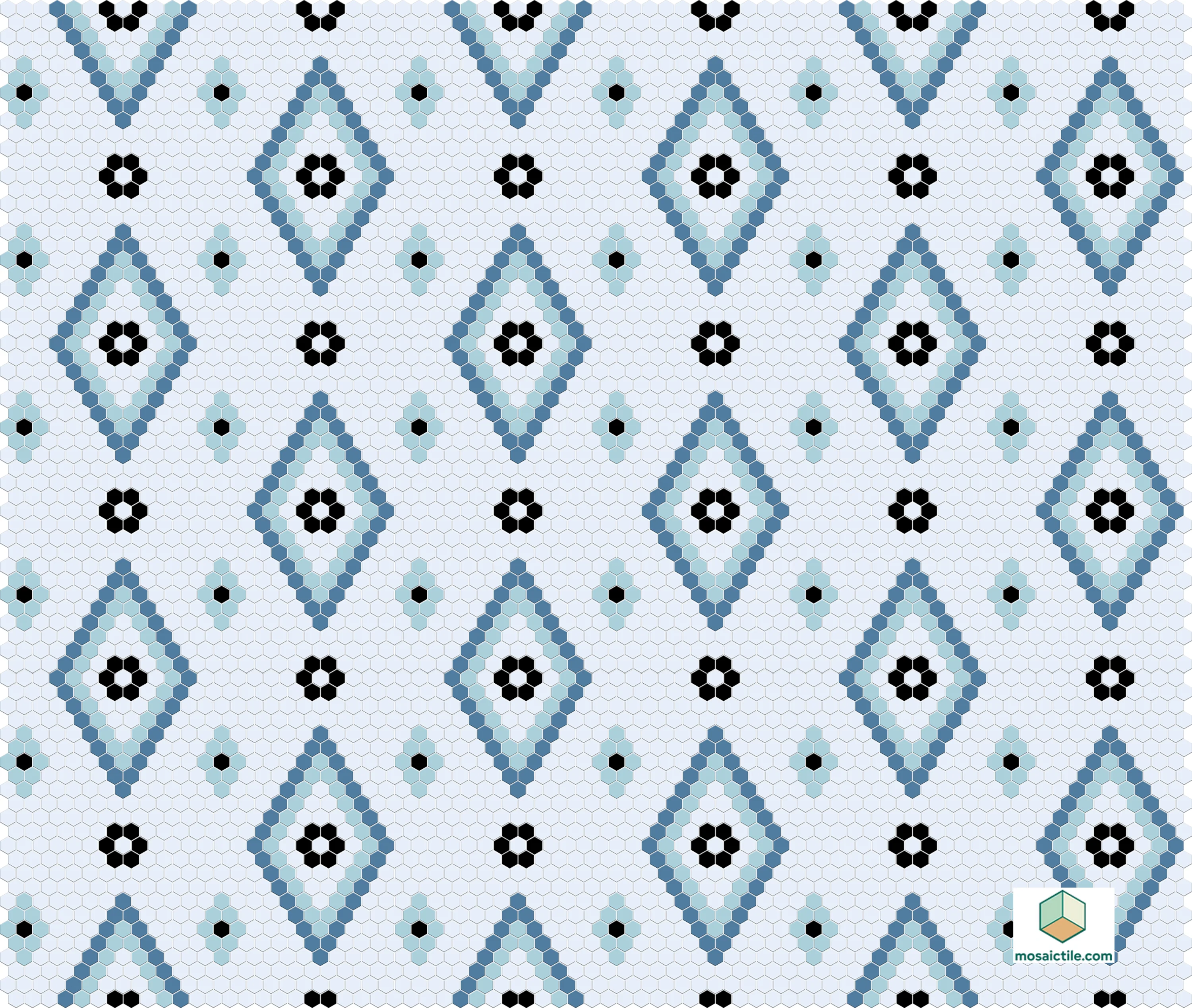 Victoria’s Veil 4 pc. | Pinnacle Hexagon Patterns - Image 6