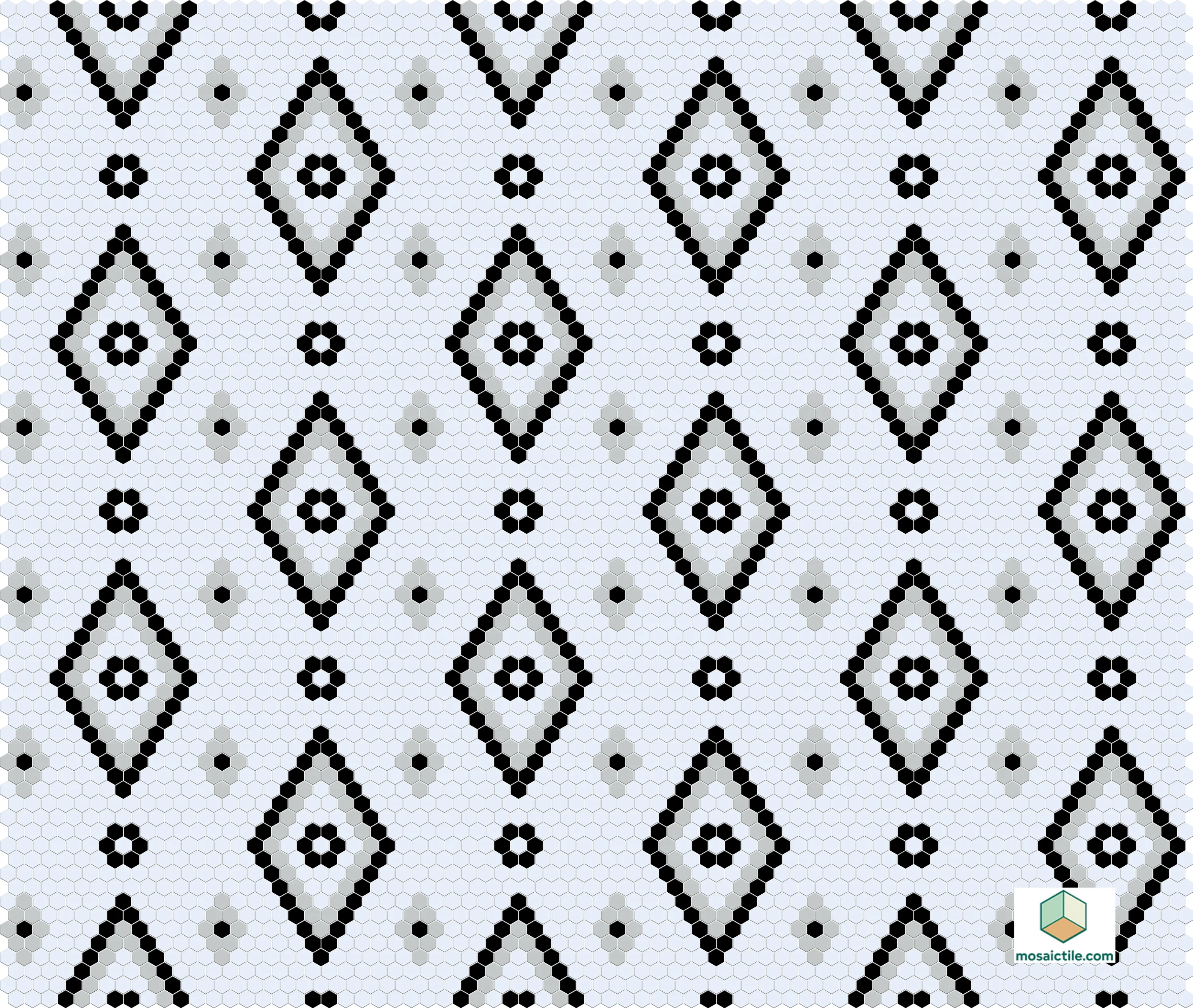 Victoria’s Veil 4 pc. | Pinnacle Hexagon Patterns - Image 8